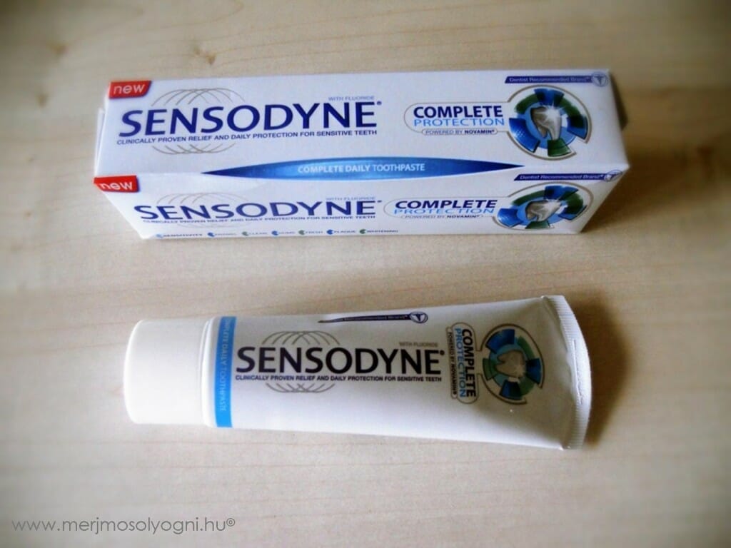 sensodyne complete protection fogkrem
